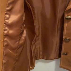 Michael Kira camel leather jacket